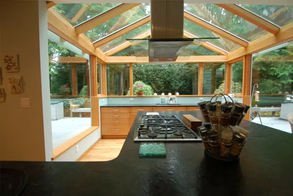 Custom Wood Sunroom Additionss